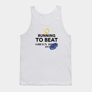 Running to beat Green Hill Zone Tank Top